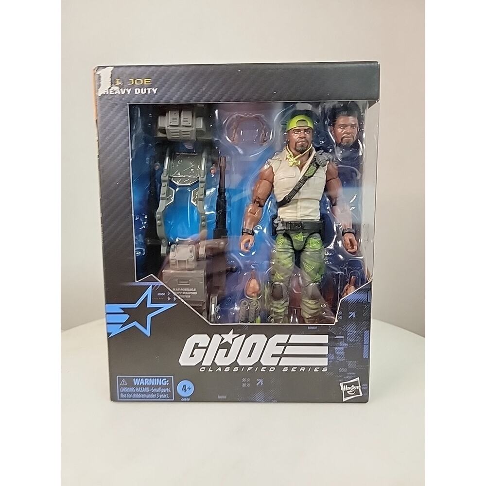 G.I. Joe Classified Series Heavy Duty with Man-Portable Heavy Weapons System Fig